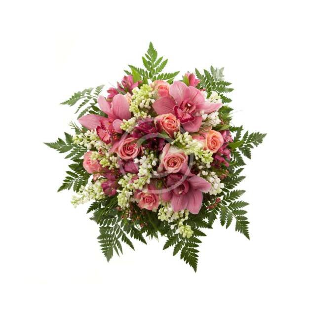 Rose and Freesia Posy